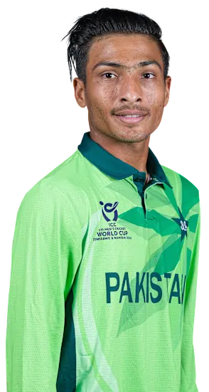 Huzaifa Ahsan Pakistan Under-19 Team Player
