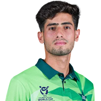 Mohammad Sayyam Pakistan Under-19 Cricket Team Player