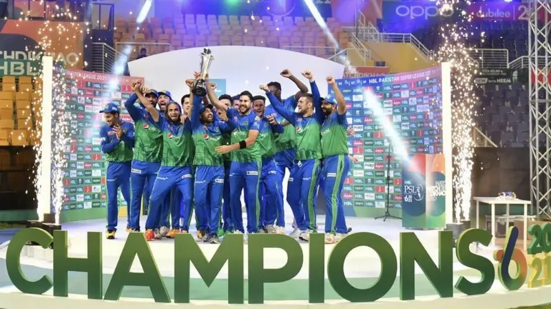 Multan Sultans, the winners of PSL 6